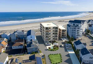 The luxury condominium buildings were designed with a "contemporary" vision in mind, according to developer Louis P. Minicucci Jr.